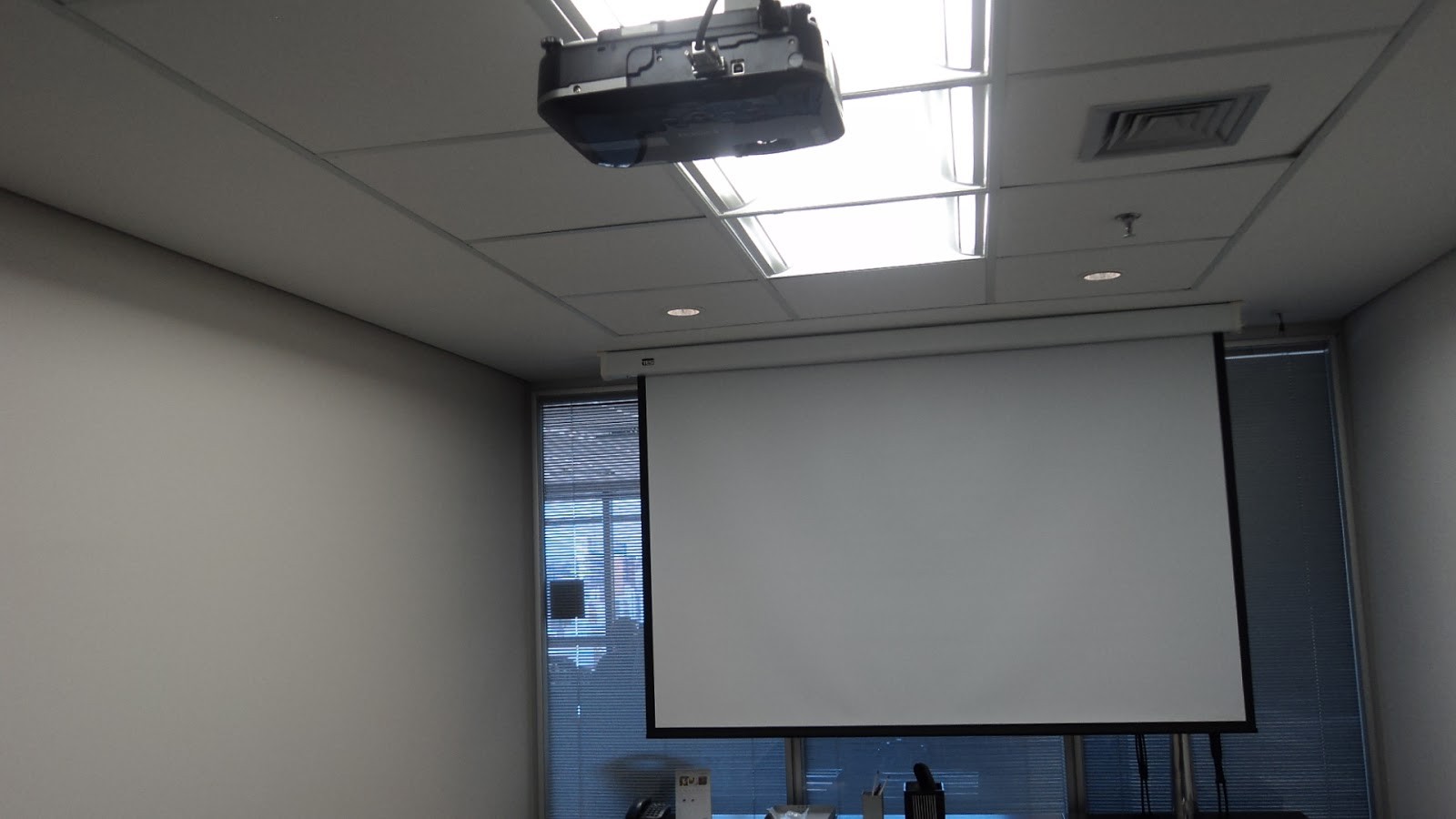 Instalação de projetores multimídia